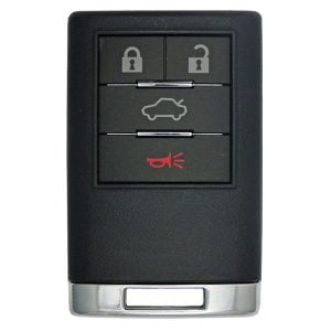 2008-2016 Cadillac CTS DTS / 4-Button Keyless Entry Remote / PN: 22889449 / OUC6000066