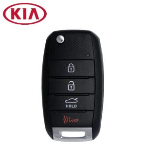 2013-2016 Kia Forte / 4-Button Flip Key / PN: 95430-A7500 / OSLOKA-OKA870T (Refurbished)