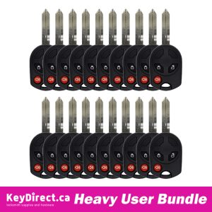 Bundle of 20 / Ford / Lincoln / Mazda / Mercury 2000-2018 / 3-Button Remote Head Key / OUCD6000022