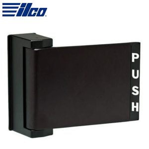 ILCO - Lever Handles and Push / Pull Paddle / 459-02-00-335 / Aluminum /Black