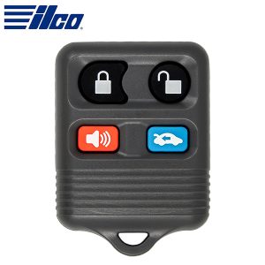 ILCO Look-Alike™ 1995-2006 Ford / Lincoln / 4-Button Keyless Entry Remote / Gray Remote / PN: 3W73-15K601-AA (RKE-FORD-4B2)