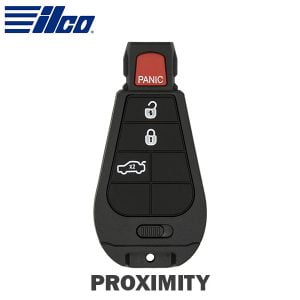 ILCO Look-Alike™ 2008-2014 Dodge / 4-Button Fobik Key W/ Proximity / IYZ-C01C (POD-LAL-4B8)
