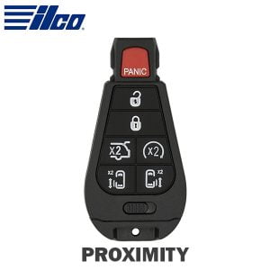 ILCO Look-Alike™ 2008-2019 Dodge / 7-Button Fobik Key W/ Proximity / IYZ-C01C (POD-LAL-7B2)