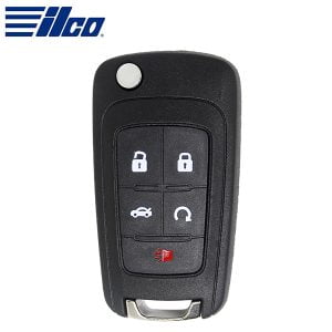 ILCO Look-Alike™ 2010 - 2021 GM / 5-Button Flip Key / FCC ID: OHT01060512 (FLIP-GM-5B2HS)