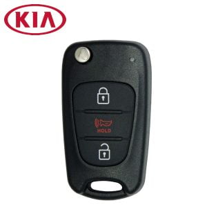 2008-2013 Kia Soul / 3-Button Flip Key / PN: 95430-2K240 / NY0SEKSAM11ATX / Canadian Version (Refurbished)