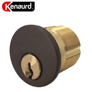 Premium Mortise Cylinder - 1-1/2" - 10B - Oil Rubbed Bronze / Black / KW1
