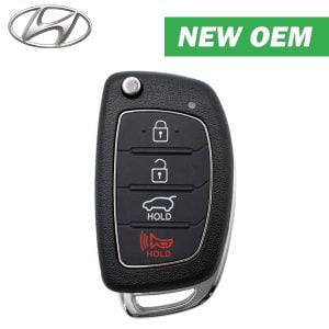 2012-2013 Hyundai Tucson / 4-Button Remote Flip Key / PN: 95430-2S700 (OEM)