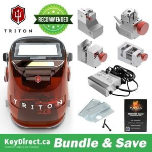 ⭐️ ALL IN ONE Package ⭐️ Triton Key Cutting Machine With Complete Accessory Pack