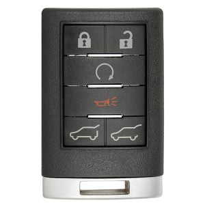 2007-2014 Cadillac / GM 6-Button Keyless Entry Remote / OUC6000066 (Aftermarket)