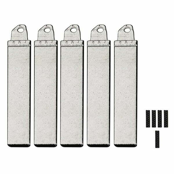 5-Pack VA2 Flip Key Blade w/ Roll Pins for OEM Remotes