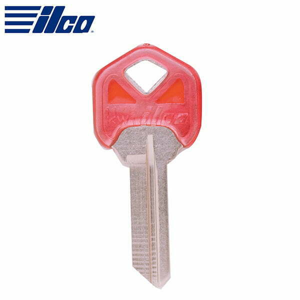 ILCO - Kwikset Plastic Head Key Blank / KW1-PC-RUBY