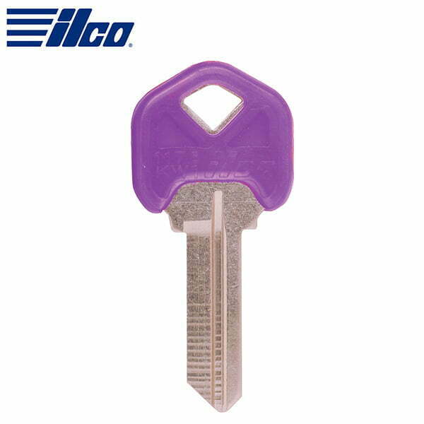ILCO - Kwikset Plastic Head Key Blank / KW1-PC-VIOLET