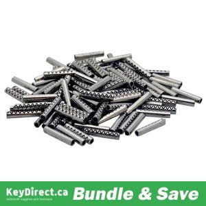 100 x Roll Pins - 1.6 x 8.0 mm for Flip Key Remotes (Bundle of 100)