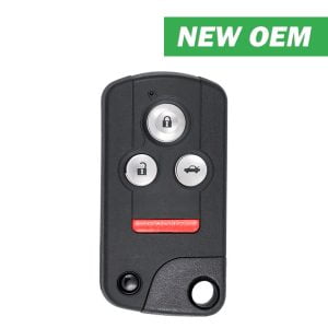 2005-2013 Acura RL / 4-Button Smart Key / PN: 72147-SJA-A01 / FCC ID: ACJ8D8E24A04 / Driver 1 (OEM)