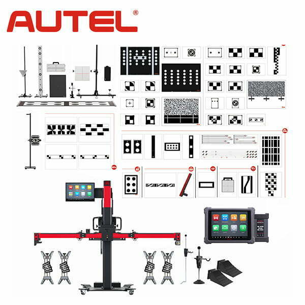 Autel - MaxiSYS ADAS IA900WA ALNGMT and ADAS Frame w All Systems ADAS and ULTRAADAS TABLT