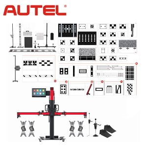 Autel - MaxiSYS ADAS IA900WA ALNGMT and ADAS Frame with All Systems ADAS calibration