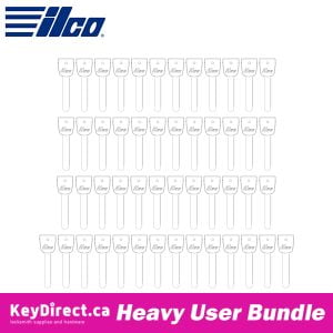 Bundle of 50 / ILCO - HO01-SVC HON66 Auto Metal Key Blank