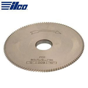 ILCO - Angle Milling Cutter (P01) HSS for Silca BRAVO Key Machines 80x5x16mm / D700875ZB (BC0496XXXX)