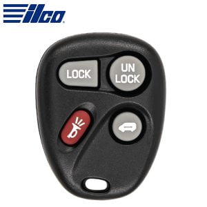 ILCO Look-Alike™ 1997-2000 GM / 4-Button Keyless Entry Remote / PN: 10245953 / FCC ID: ABO0204T (RKE-GM-4B25)