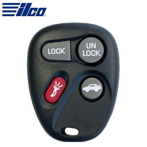 ILCO Look-Alike™ 1997-2000 GM / 4-Button Keyless Entry Remote / PN: 10246215 / FCC ID: ABO0204T (RKE-GM-4B24)