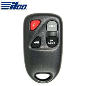 ILCO Look-Alike™ 2008-2009 Mazda 3 / 4-Button Keyless Entry Remote / PN: BAP5-67-5RY / FCC ID: KPU41777 (RKE-MAZ-4B3)