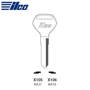 ILCO - X105-KA11 Kawasaki Key Blank