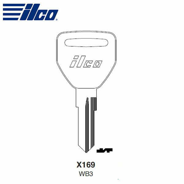 ILCO - X169-WB3 Ford Key Blank