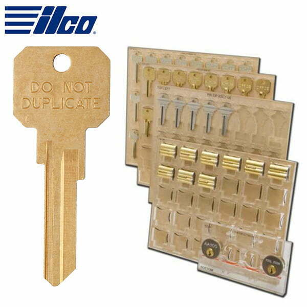 Ilco Engrave-It XP™ – Key Holder For Neuter Bow Keys (With Embossed Head) - Holds 12 keys (XP-KH3E)