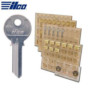 Ilco Engrave-It XP™ - Key Holder For Yale Keys / Design 998/999 Series, Round Head - Holds 12 Keys (XP-KH9)