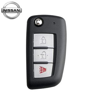 2014-2020 Nissan Rogue S / 3-Button Flip Key / PN: H0561-4BA1A / CWTWB1G767 (Refurbished)