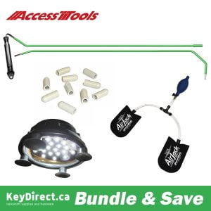 Access Tools Bundle - Snap-N-Lock Multi Piece Tool Set + Smart Light + Twin Air Wedge + Handle Replacement Tips