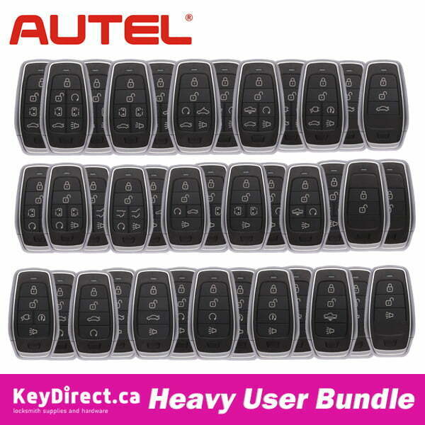 Autel - MAXIIM IKEY Super-Value Bundle! 38 Standard Style Universal Smart Keys