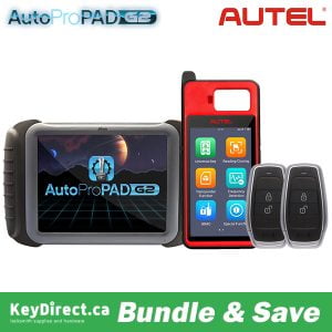🍁 Exclusive Canada Day Bundle 🍁 - AutoProPAD G2 Key Programmer + Autel MaxiIM KM100 Universal Key Generator Kit