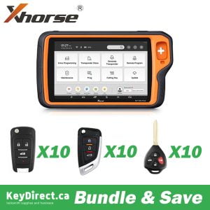 Exclusive Xhorse Bundle - VVDI Key Tool Plus Tablet + 30 Xhorse Universal Remotes!