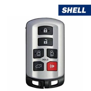2011-2020 Toyota Sienna / 6-Button Smart Key Shell / PN: 89904-08010 / FCC ID: HYQ14ADR