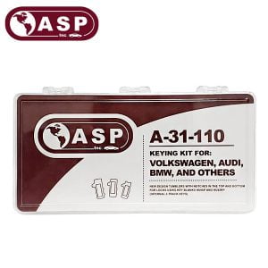ASP - 1996-2015 Audi / Volkswagen/ BMW / HU66 / HU92R / Keying Tumbler Kit / A-31-110