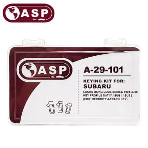 ASP - 2009-2014 Subaru / DAT17 / Keying Tumbler Kit / 2009-2014 Subaru / DAT17 / Keying Tumbler Kit / A-29-101