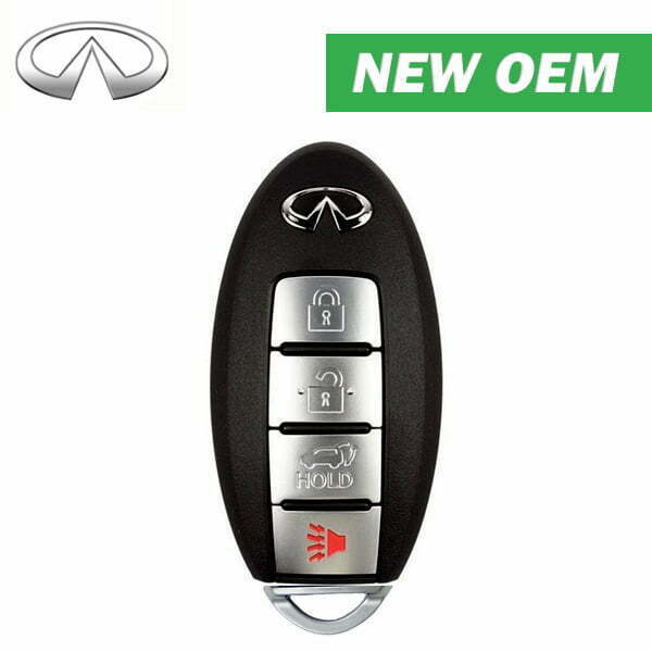 2008-2010 Infiniti QX56 / 4-Button Smart Key / PN: 285E3-ZQ31B / FC ID: CWTWBU624 (OEM)