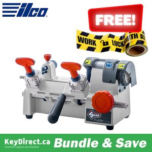 BUY ILCO - Flash 008 Mechanical Key Duplicator (BB0035XXXX) And GET FREE Caution Tape – “Locksmith At Work”