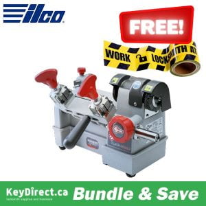 BUY ILCO - Flash Mobile Battery-Operated Key Duplicator And GET FREE Caution Tape – “Locksmith At Work”