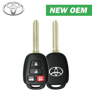2014-2019 Toyota Camry Corolla / 4-Button Remote Head Key / PN: 89070-02A52 / HYQ12BDP / Canadian Vehicles only (OEM)