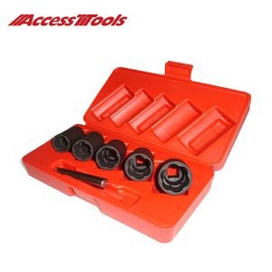 Access Tools - Easy Off Twist Socket Set / 5 Sockets Fit All Vehicles
