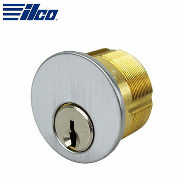 ILCO - Mortise Cylinder – 1 1/4" / 6 Pin / Schlage Keyway / 26D / KA2