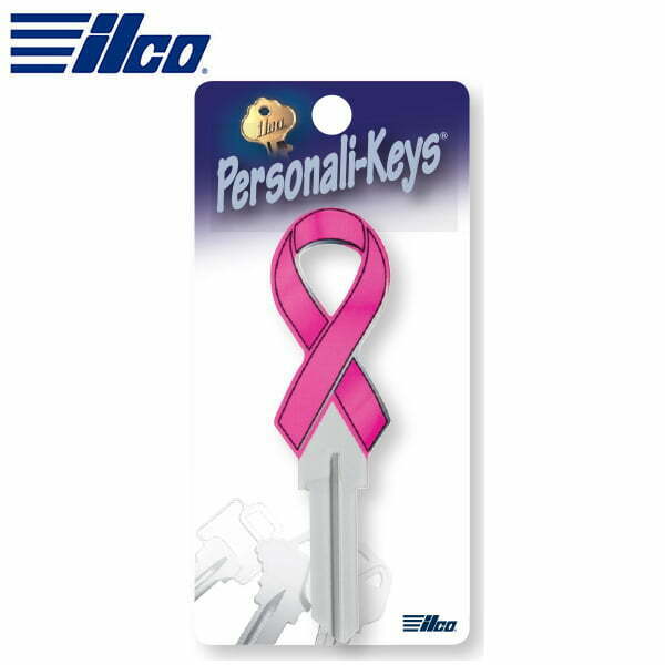 ILCO Personali-Keys® - RIBBON / Keyways: KW, SC1, WR / Individually Carded / YLWRIB Safe Return