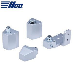 ILCO - Flush Door Pivot Set / Left Hand / Aluminum