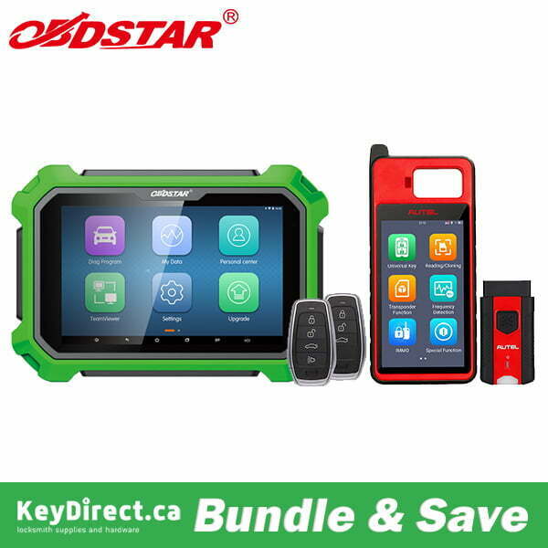 Special Bundle! OBDSTAR - Keymaster DP Plus Programming Machine / Full Immobilizer / A Package + Autel MaxiIM KM100 Universal Key Generator Kit