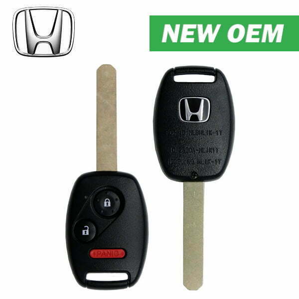 2007-2015 Honda / 3-Button Remote Head Key / PN: 35111-SWA-306 / FCC ID: MLBHLIK-1T (OEM)