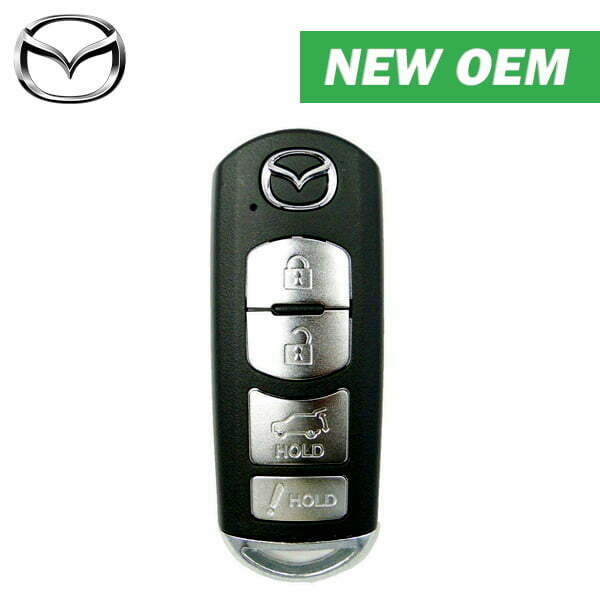 2010-2015 Mazda CX-7 / CX-9 / 4-Button Smart Key w/ Hatch / PN: TEY1-67-5RY / FCC ID: WAZX1T763SKE11A04 (OEM)