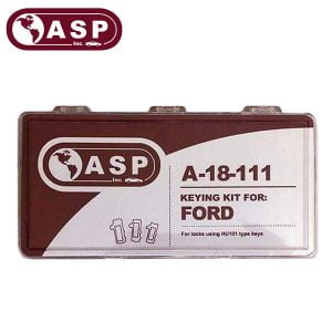 ASP - 2001-2018 Ford High Security Keying Kit / HU101 / A-18-111