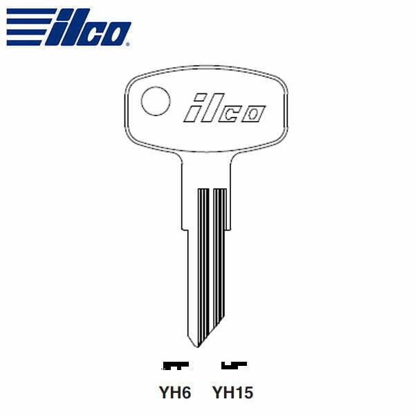 ILCO - YH6-SI Yamaha Key Blank